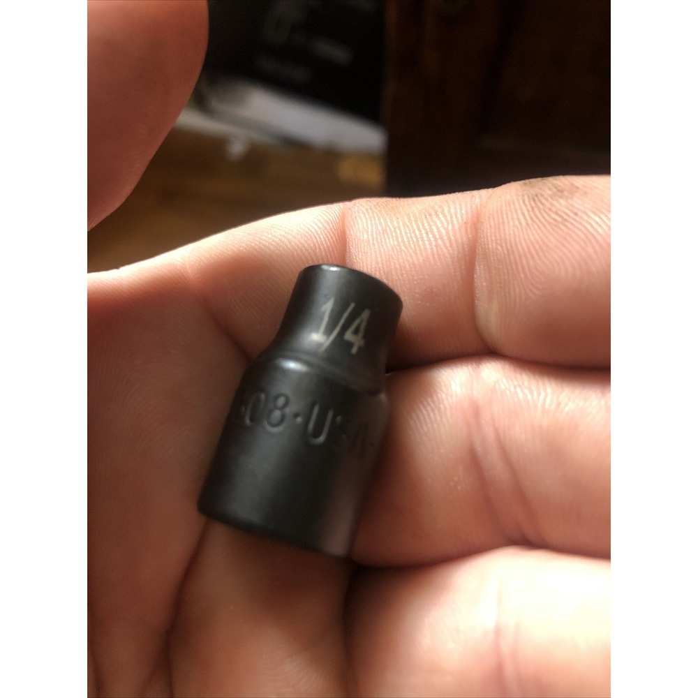 SK 45608 3/8 Drive 6pt Std 1/4" Impact  Socket USA New Tool Part - Picture 3 of 5